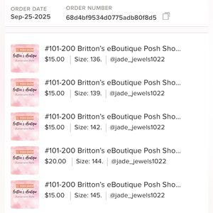 @jade_jewels1022 Posh Show Custom Listing